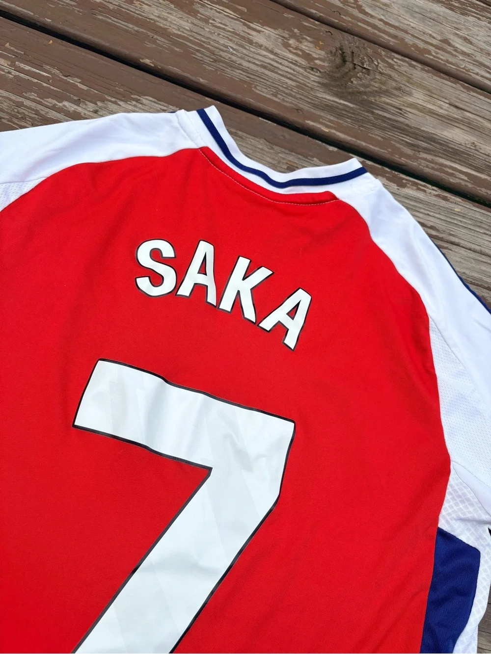 adidas Arsenal 24/25 Home Jersey – Saka #7 – Youth 13–14
